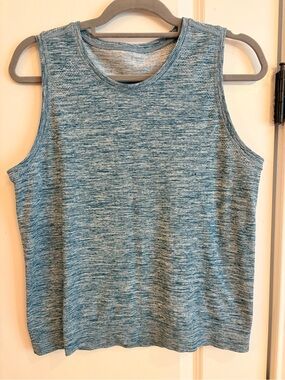 Unbranded Lulu? Swiftly dupe Tank Top Heathered Teal Sleeveless Women’s size M